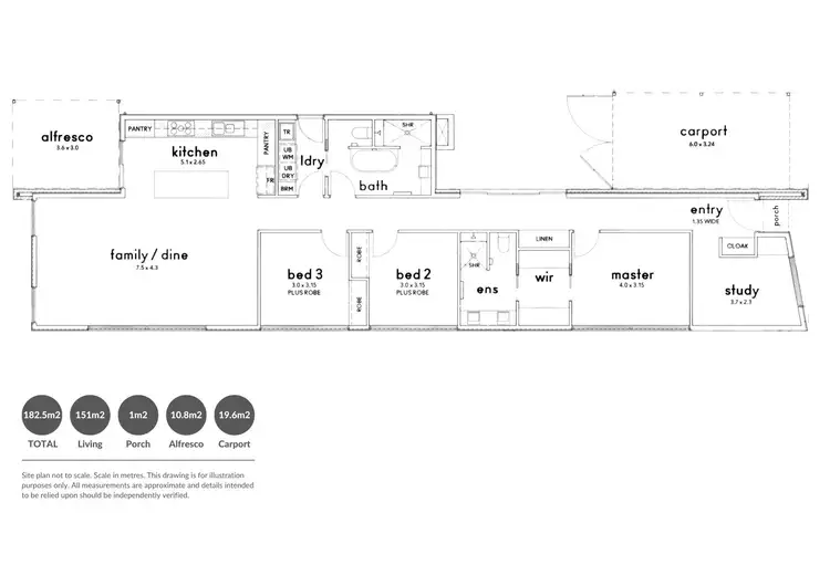 Floorplan of Homely house listing, 1/2 Balmoral Avenue, North Brighton SA 5048