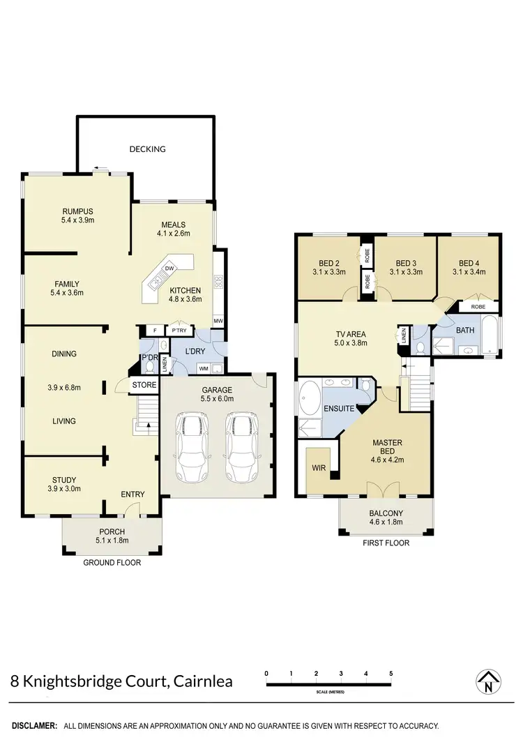 Floorplan of Homely house listing, 8 Kingsbridge Circuit, Cairnlea VIC 3023