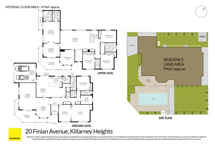 Floorplan of Homely house listing, 20 Finian Avenue, Killarney Heights NSW 2087