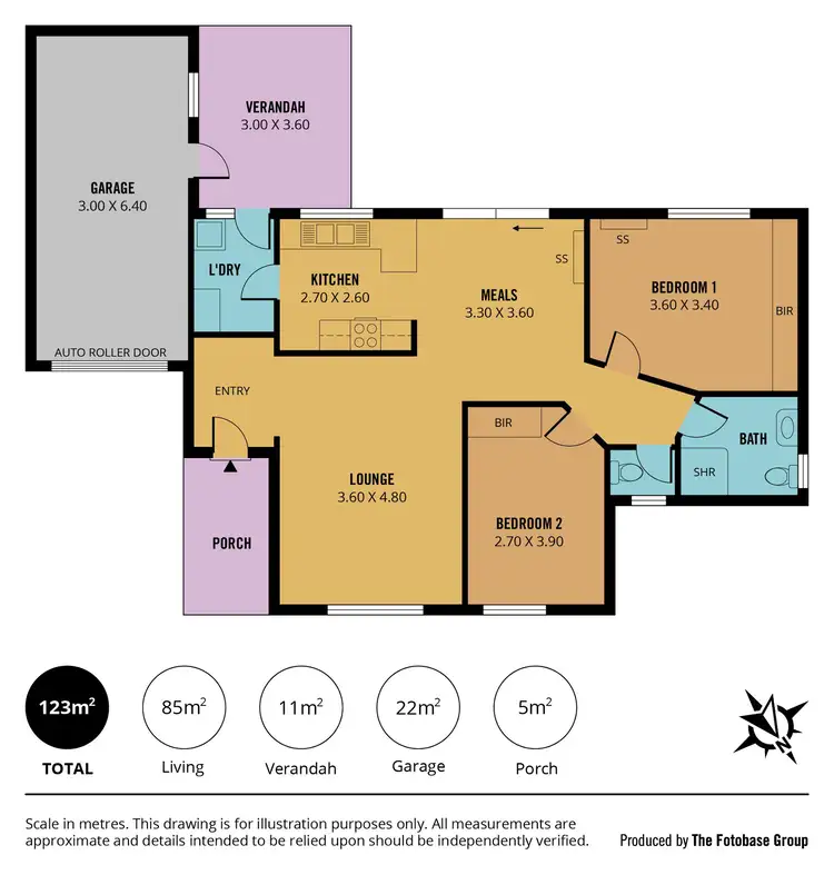 Floorplan of Homely unit listing, 5/110-112 Ledger Road, Woodville South SA 5011