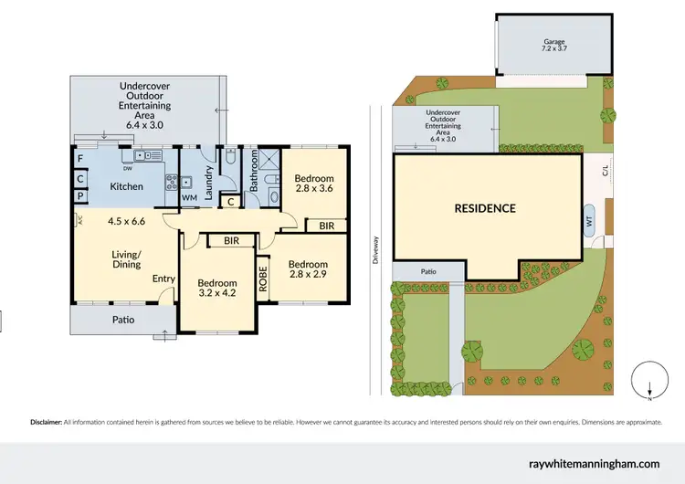 Floorplan of Homely house listing, 25 Sevenoaks Avenue, Croydon VIC 3136
