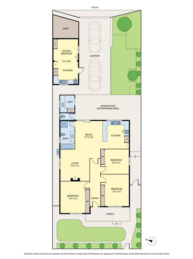Floorplan of Homely house listing, 12 Suffolk Avenue, Coburg VIC 3058