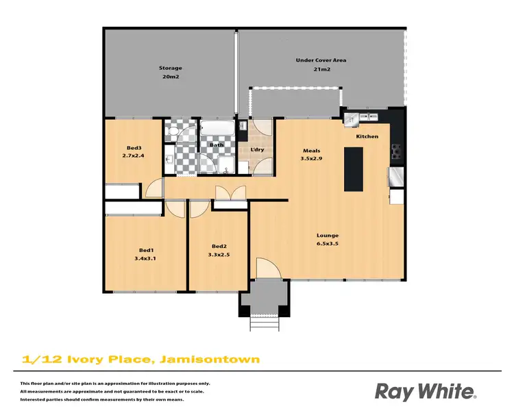 Floorplan of Homely house listing, 12 Ivory Place, Jamisontown NSW 2750