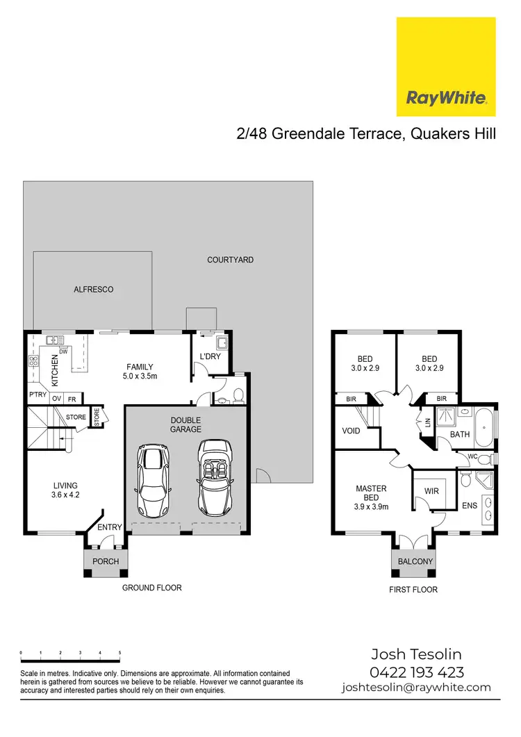 Floorplan of Homely house listing, 2/48 Greendale Terrace, Quakers Hill NSW 2763