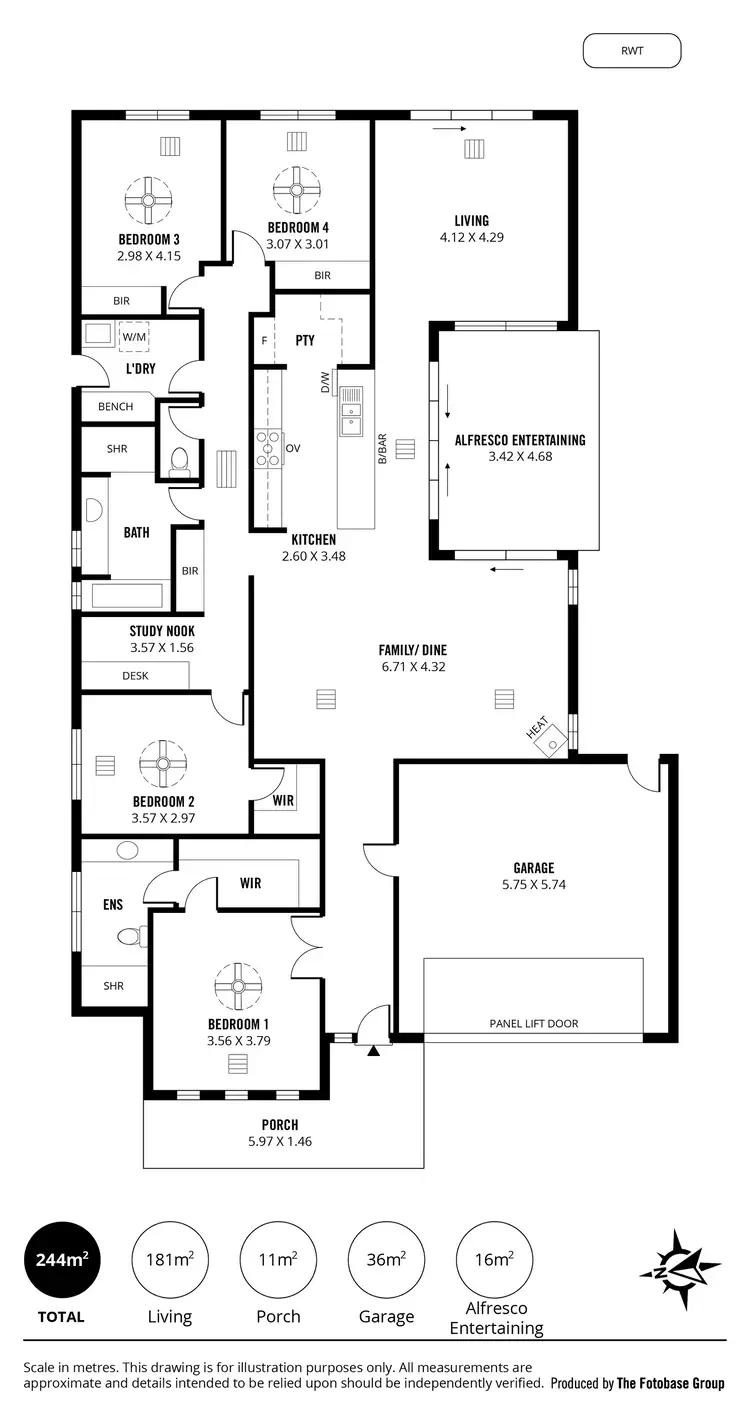 Floorplan of Homely house listing, 6 Tarra Circuit, Mount Barker SA 5251