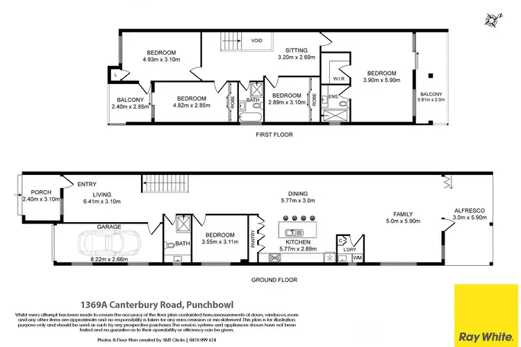 Floorplan of Homely house listing, 1369A Canterbury Road, Punchbowl NSW 2196