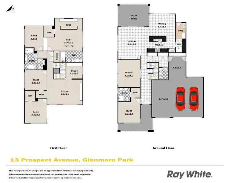 Floorplan of Homely house listing, 13 Prospect Avenue, Glenmore Park NSW 2745