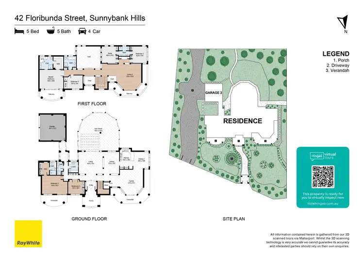 Floorplan of Homely house listing, 42 Floribunda Street, Sunnybank Hills QLD 4109