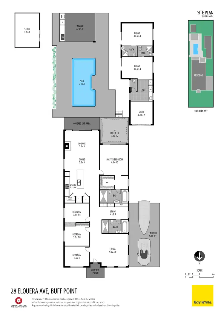 Floorplan of Homely house listing, 28 Elouera Avenue, Buff Point NSW 2262