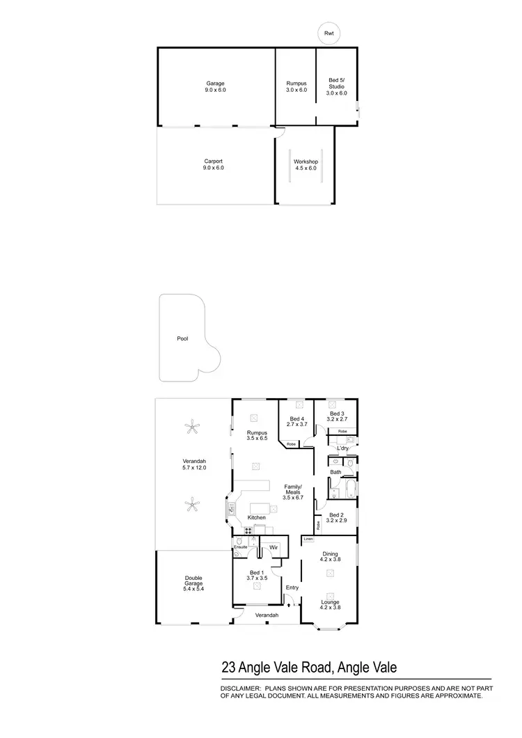 Floorplan of Homely house listing, 23 Angle Vale Road, Angle Vale SA 5117