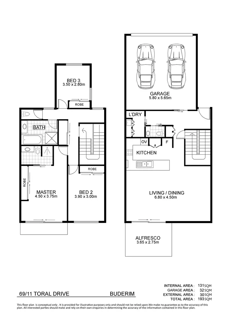 Floorplan of Homely unit listing, 69/11 Toral Drive, Buderim QLD 4556