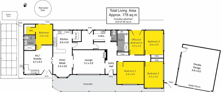 Floorplan of Homely house listing, 80 Virgo Road, Ramco SA 5322