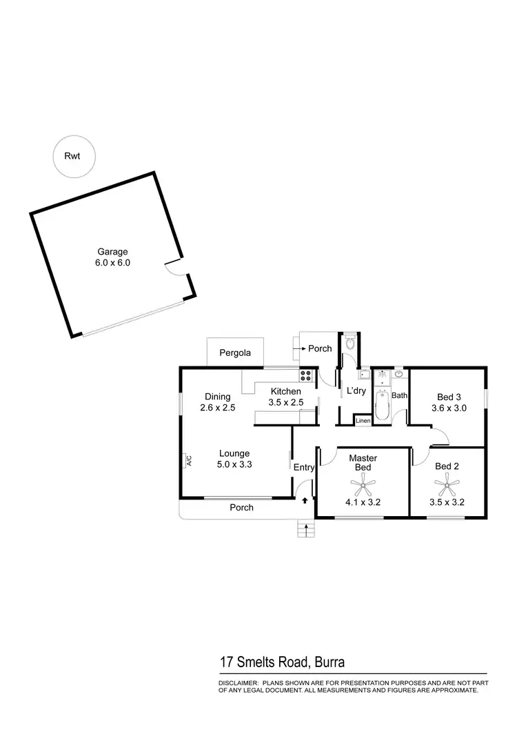 Floorplan of Homely house listing, 17 Smelts Road, Burra SA 5417