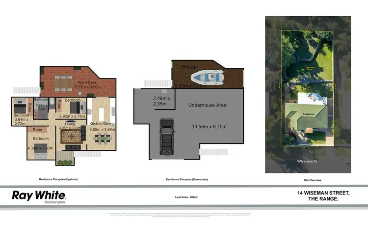 Floorplan of Homely house listing, 14 Wiseman Street, The Range QLD 4700