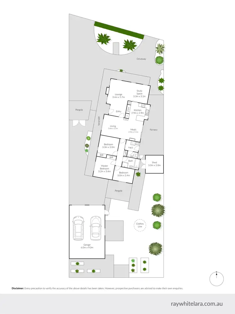 Floorplan of Homely house listing, 4 Cromwell Drive, Lara VIC 3212