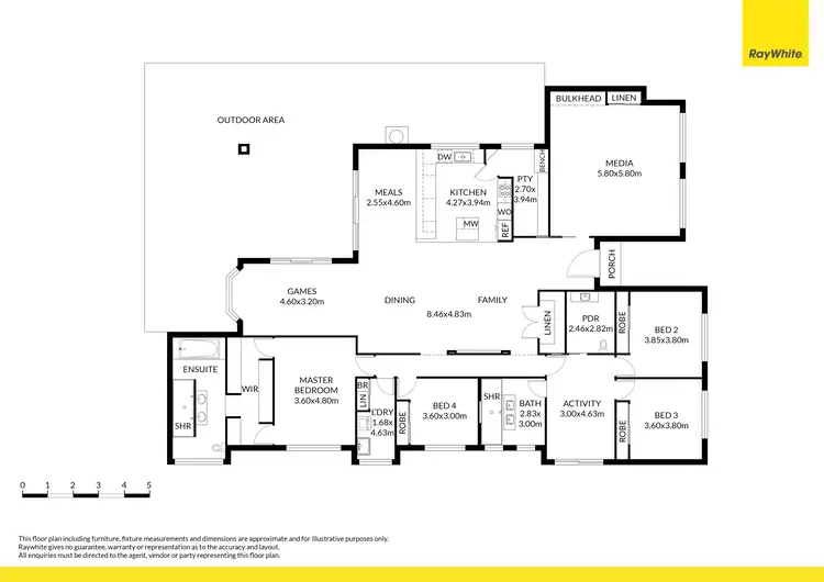 Floorplan of Homely house listing, Address available on request