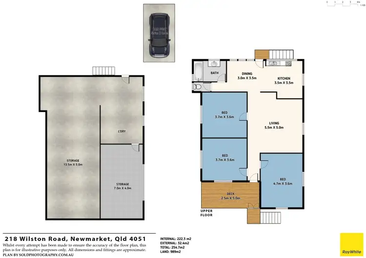 Floorplan of Homely house listing, 218 Wilston Road, Newmarket QLD 4051
