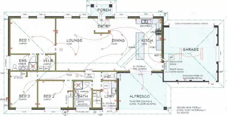 Floorplan of Homely house listing, 11 Gillman Terrace, West Wodonga VIC 3690
