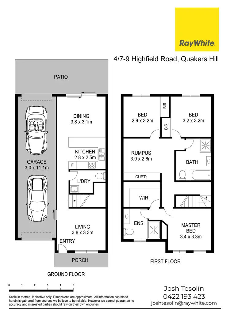 Floorplan of Homely house listing, 4/7-9 Highfield Road, Quakers Hill NSW 2763