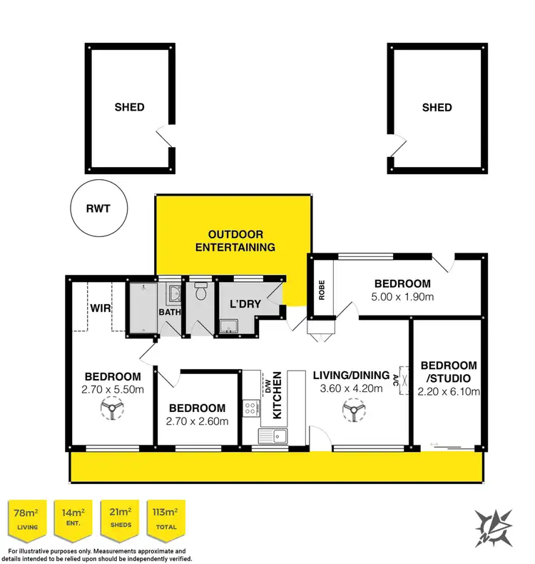 Floorplan of Homely house listing, 5 Wildman Street, Goolwa SA 5214