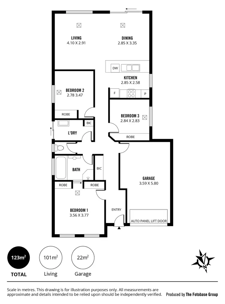 Floorplan of Homely house listing, 18 Jindabyne Street, Andrews Farm SA 5114