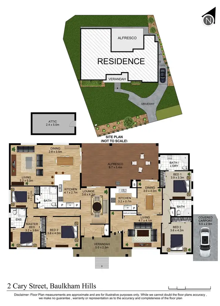 Floorplan of Homely house listing, 2 Cary Street, Baulkham Hills NSW 2153