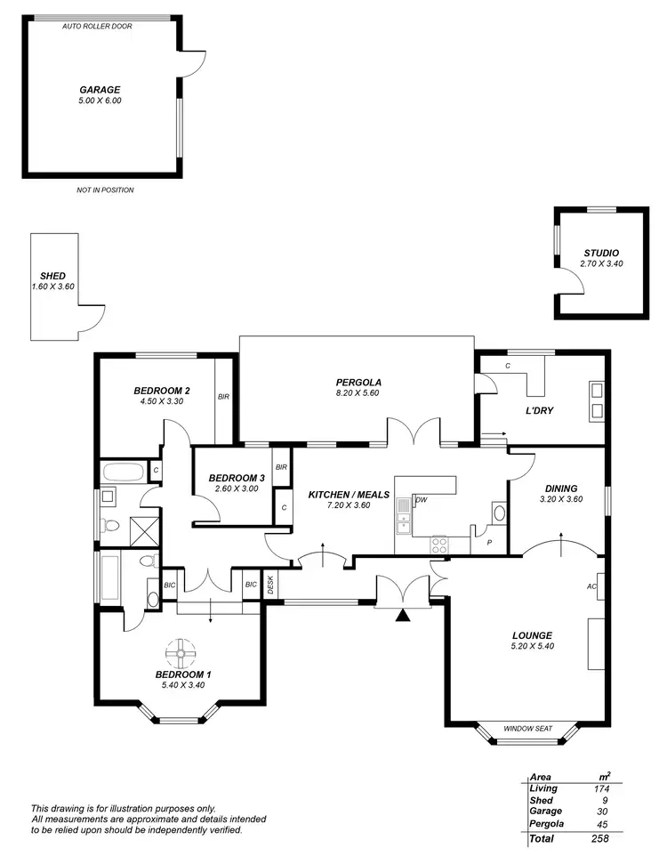 Floorplan of Homely house listing, 5 Renwick Street, Flagstaff Hill SA 5159