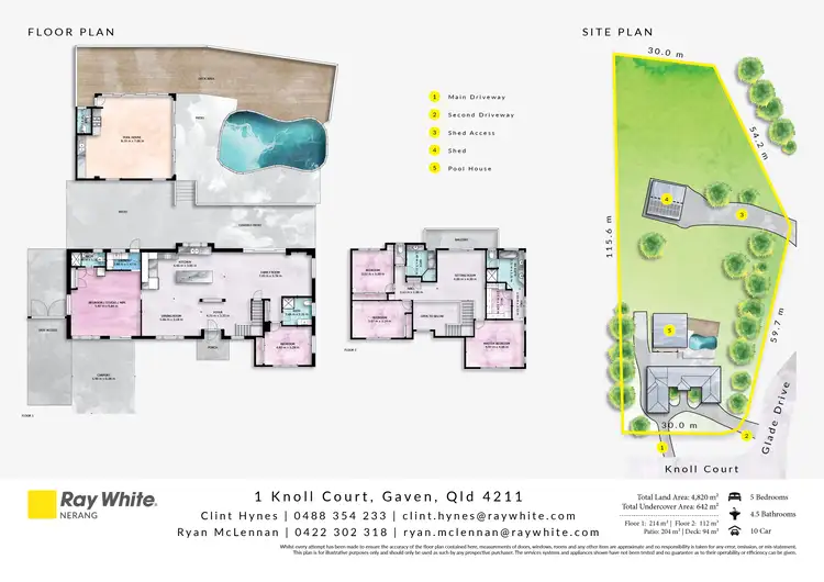 Floorplan of Homely house listing, 1 Knoll Court, Gaven QLD 4211