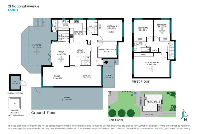 Floorplan of Homely house listing, 21 National Avenue, Loftus NSW 2232