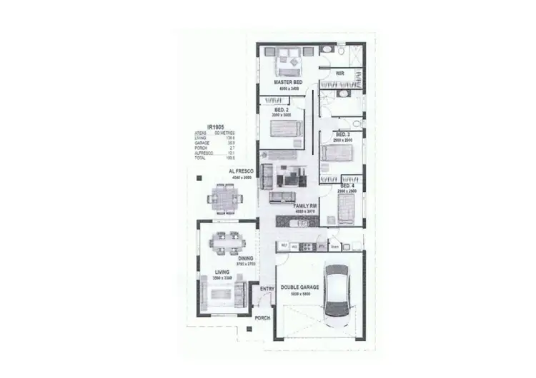 Floorplan of Homely house listing, 12 Monterey Way, Calliope QLD 4680