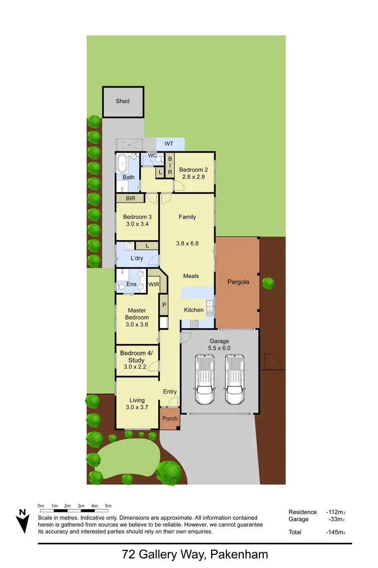 Floorplan of Homely house listing, 72 Gallery Way, Pakenham VIC 3810