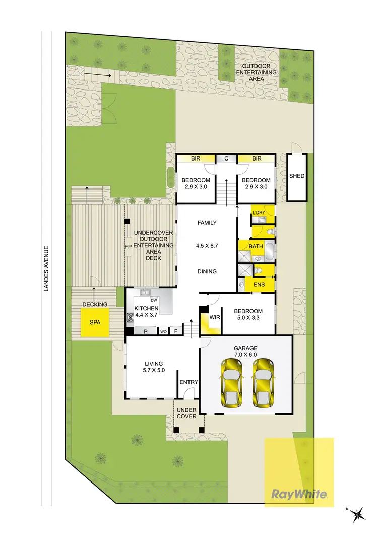 Floorplan of Homely house listing, 34 Valencay Avenue, Highton VIC 3216