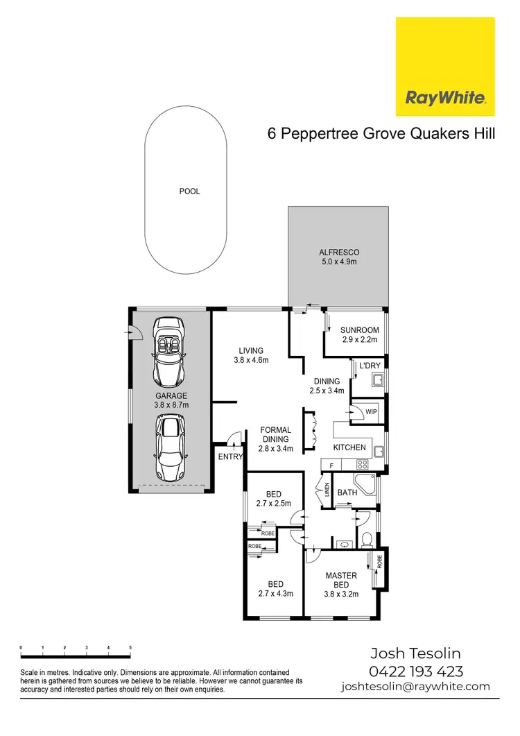 Floorplan of Homely house listing, 4 Hoyle Drive, Dean Park NSW 2761