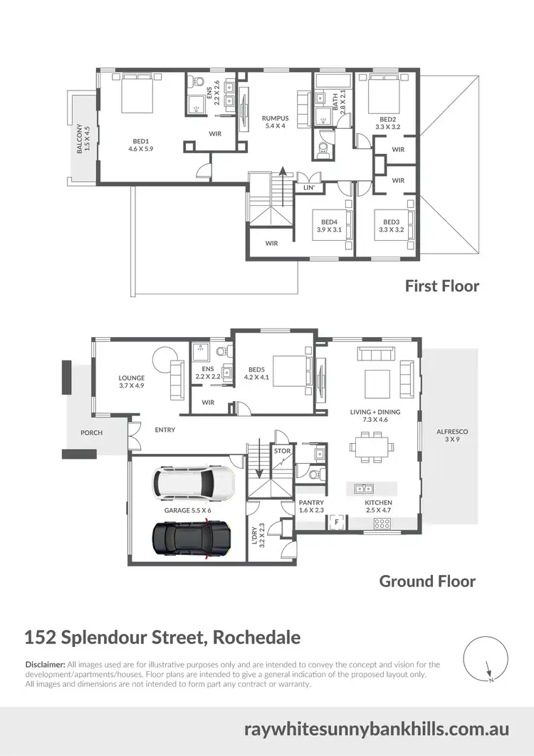 Floorplan of Homely house listing, 152 Splendour Street, Rochedale QLD 4123