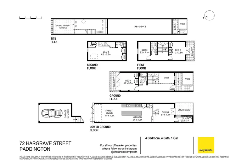 Floorplan of Homely house listing, 72 Hargrave Street, Paddington NSW 2021