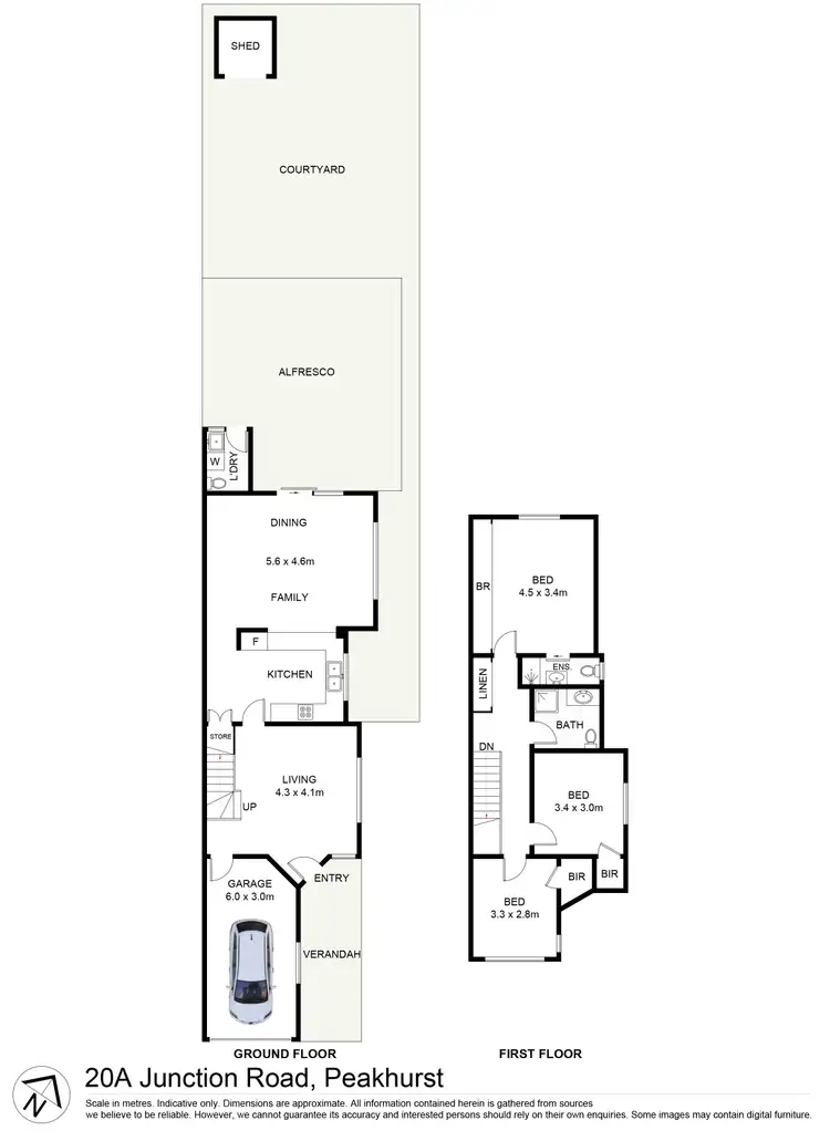 Floorplan of Homely house listing, 20a Junction Road, Peakhurst NSW 2210