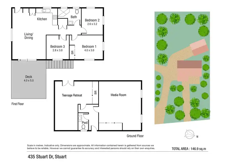 Floorplan of Homely house listing, 435 Stuart Drive, Stuart QLD 4811