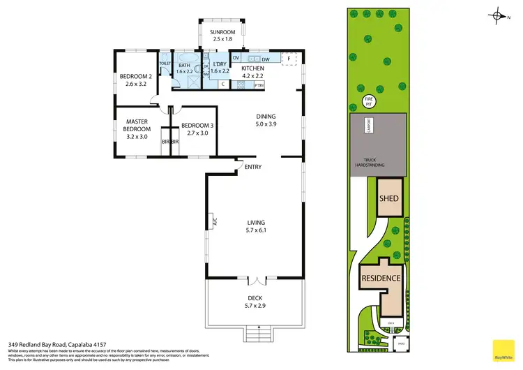 Floorplan of Homely house listing, 349 Redland Bay Road, Capalaba QLD 4157