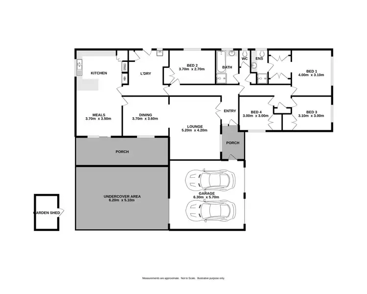 Floorplan of Homely house listing, 544 Kemp Street, Lavington NSW 2641