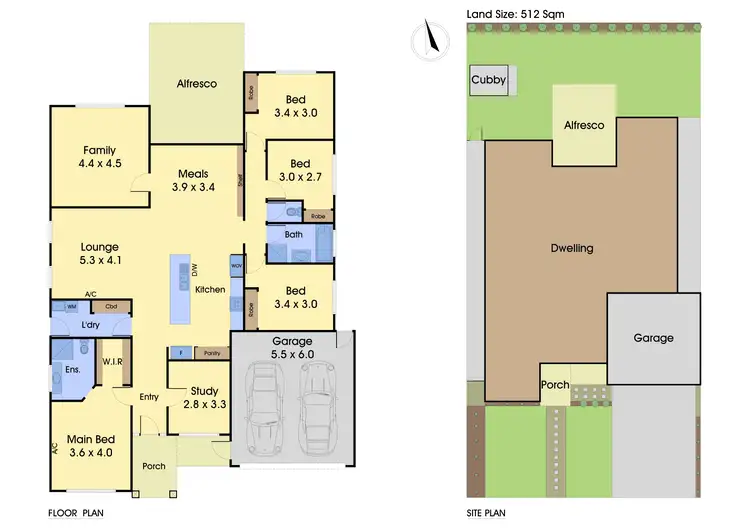 Floorplan of Homely house listing, 27 Tarwin Drive, Mernda VIC 3754