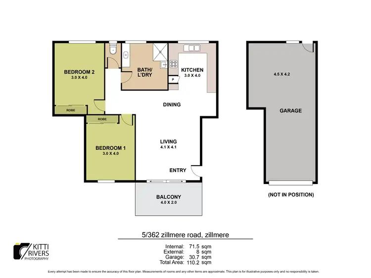 Floorplan of Homely apartment listing, 5/362 Zillmere Road, Zillmere QLD 4034