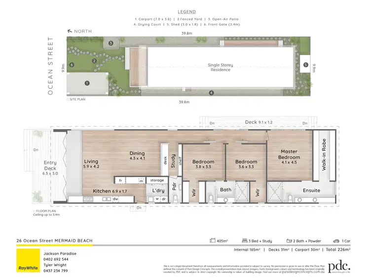 Floorplan of Homely house listing, 26 Ocean Street, Mermaid Beach QLD 4218