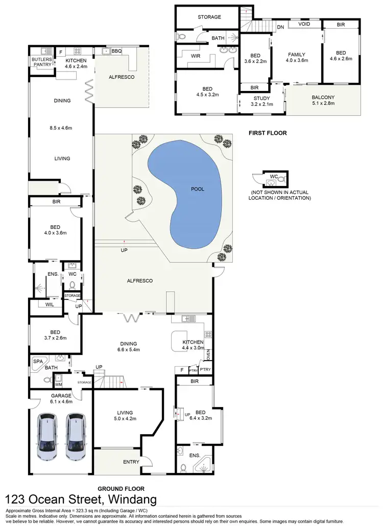 Floorplan of Homely house listing, 123 Ocean Street, Windang NSW 2528