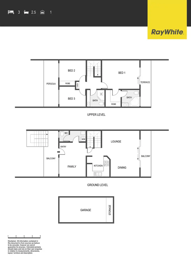 Floorplan of Homely house listing, 4/3 Heard Street, Mawson ACT 2607