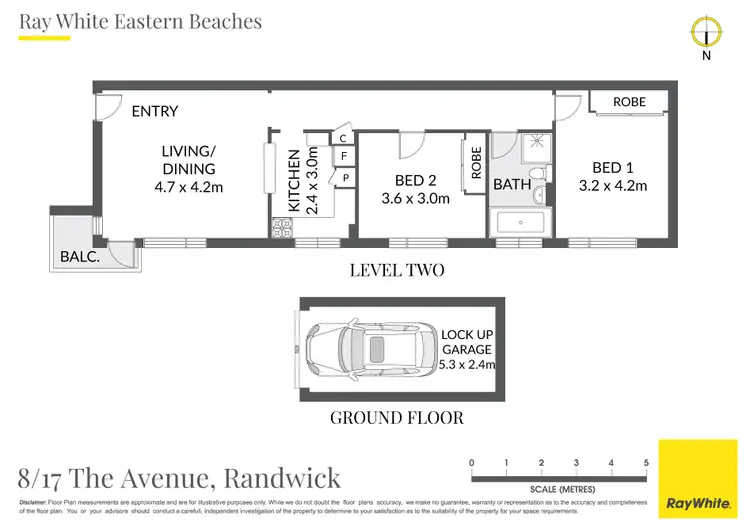 Floorplan of Homely apartment listing, 8/17 The Avenue, Randwick NSW 2031