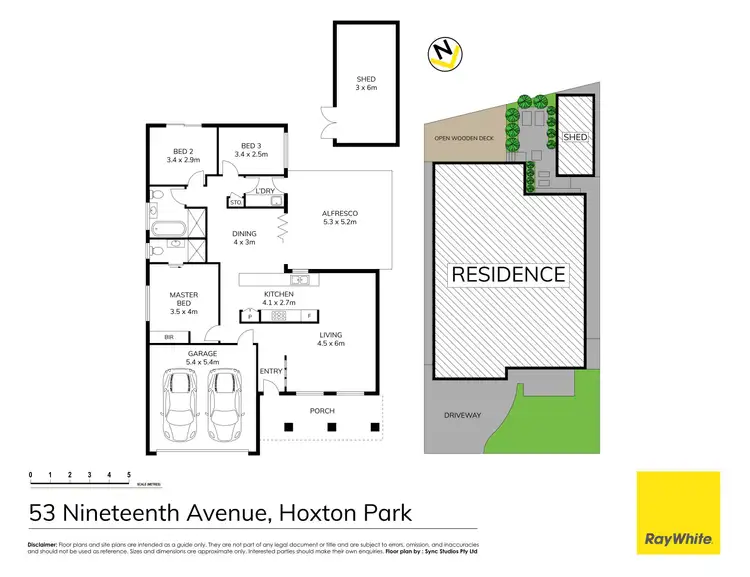 Floorplan of Homely house listing, 53 Nineteenth Avenue, Hoxton Park NSW 2171
