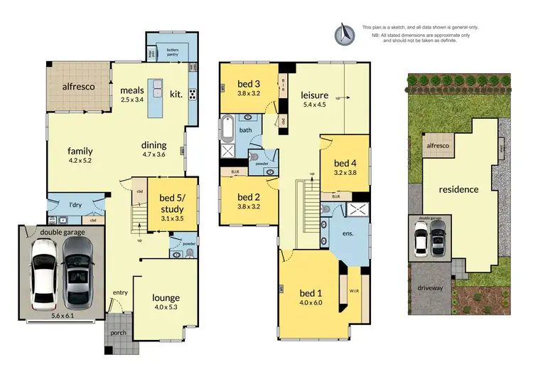 Floorplan of Homely house listing, 14 McPherson Drive, Croydon VIC 3136