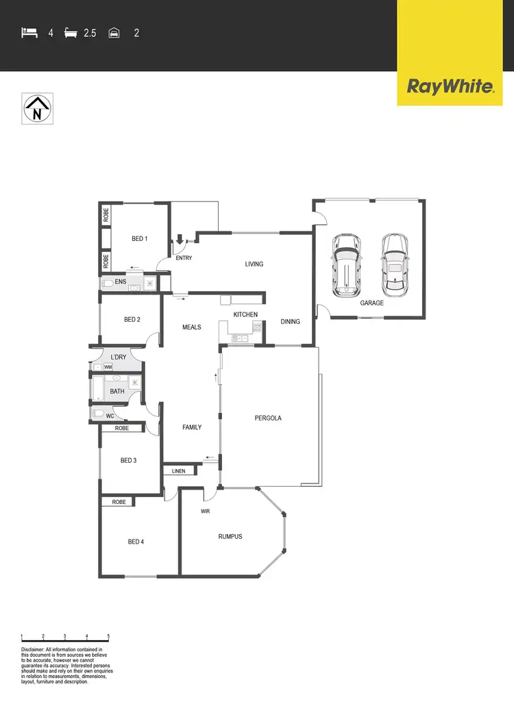 Floorplan of Homely house listing, 9 Merrett Gardens, Gordon ACT 2906