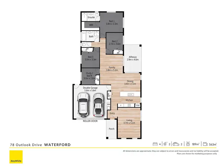 Floorplan of Homely house listing, 78 Outlook Drive, Waterford QLD 4133