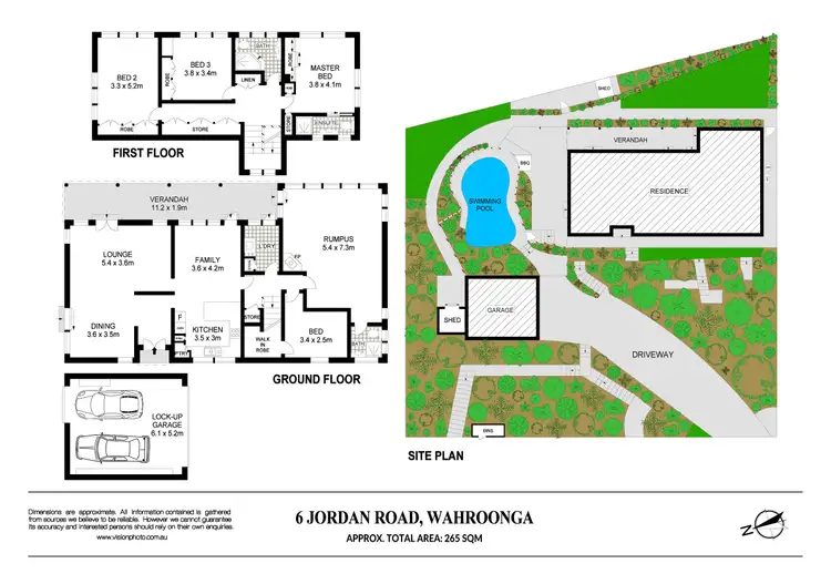Floorplan of Homely house listing, 6 Jordan Road, Wahroonga NSW 2076
